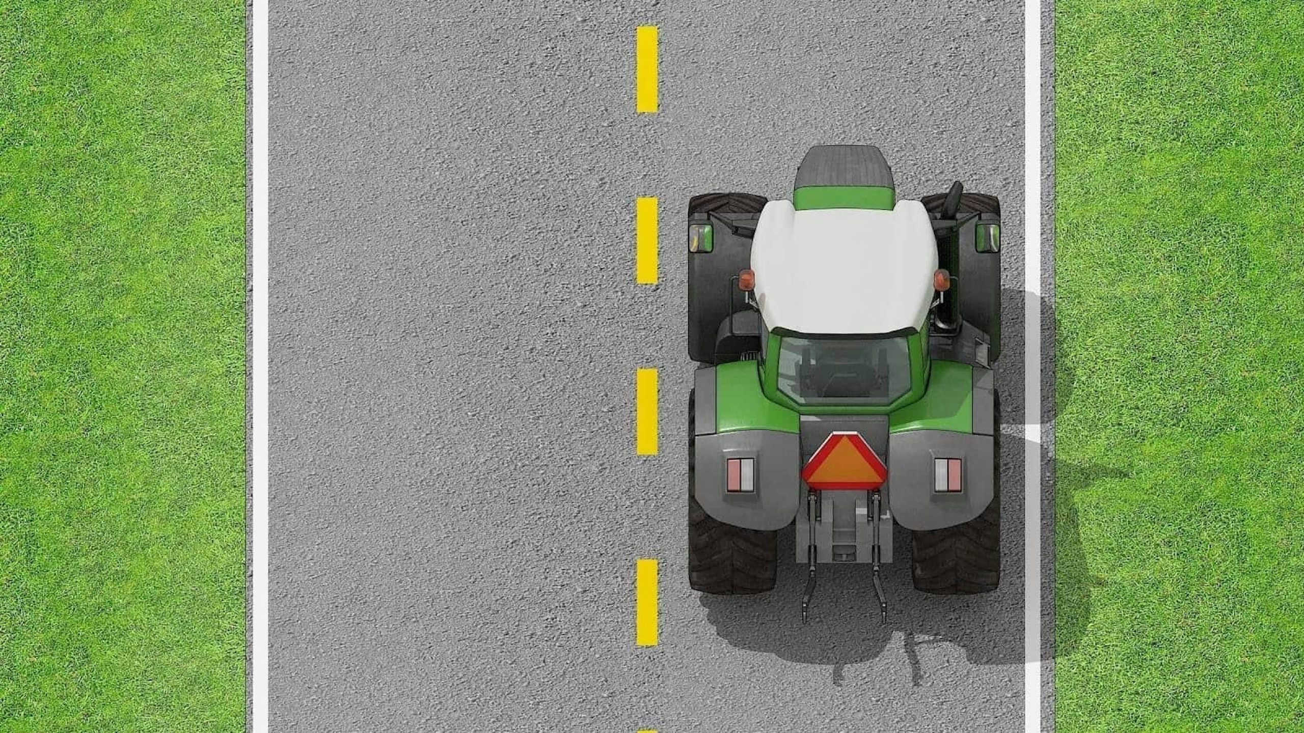 Slow moving vehicles should stay in the right lane