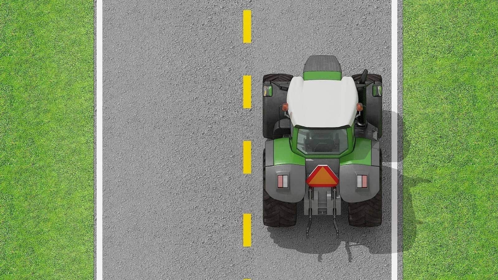 Slow moving vehicles should stay in the right lane