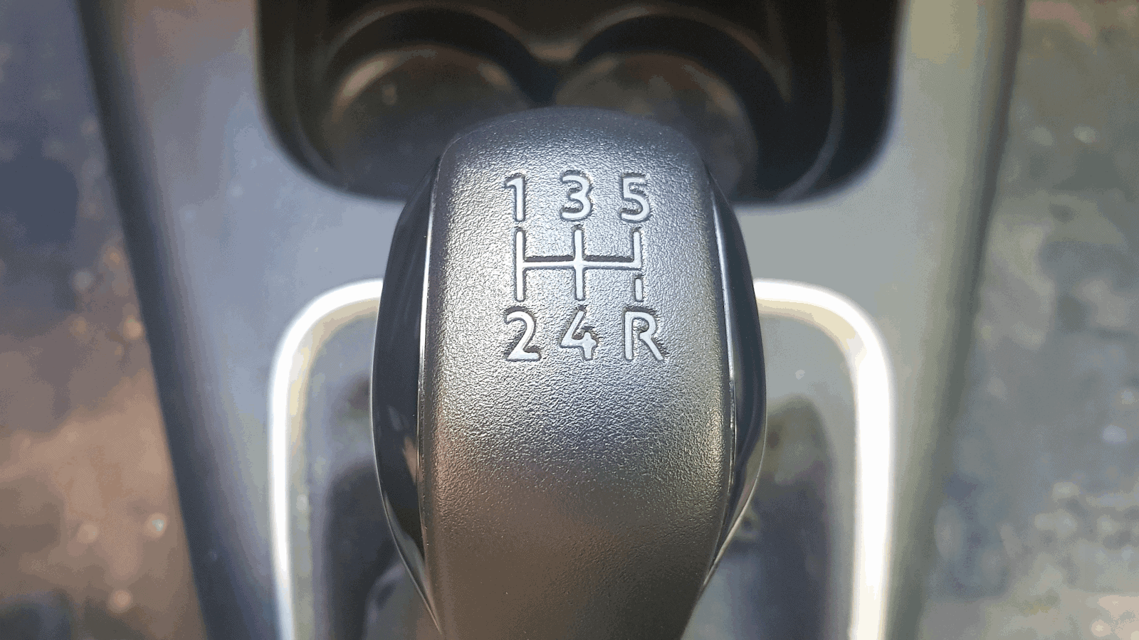 a stick shift