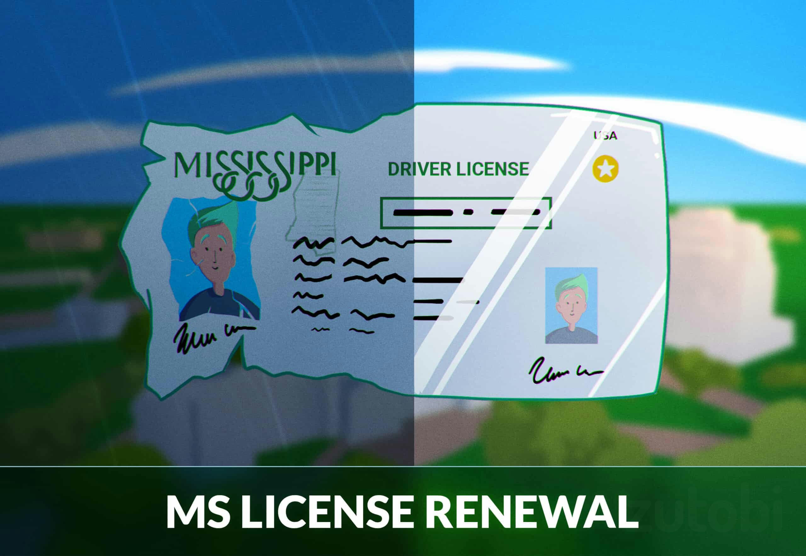 Mississippi driver's license renewal