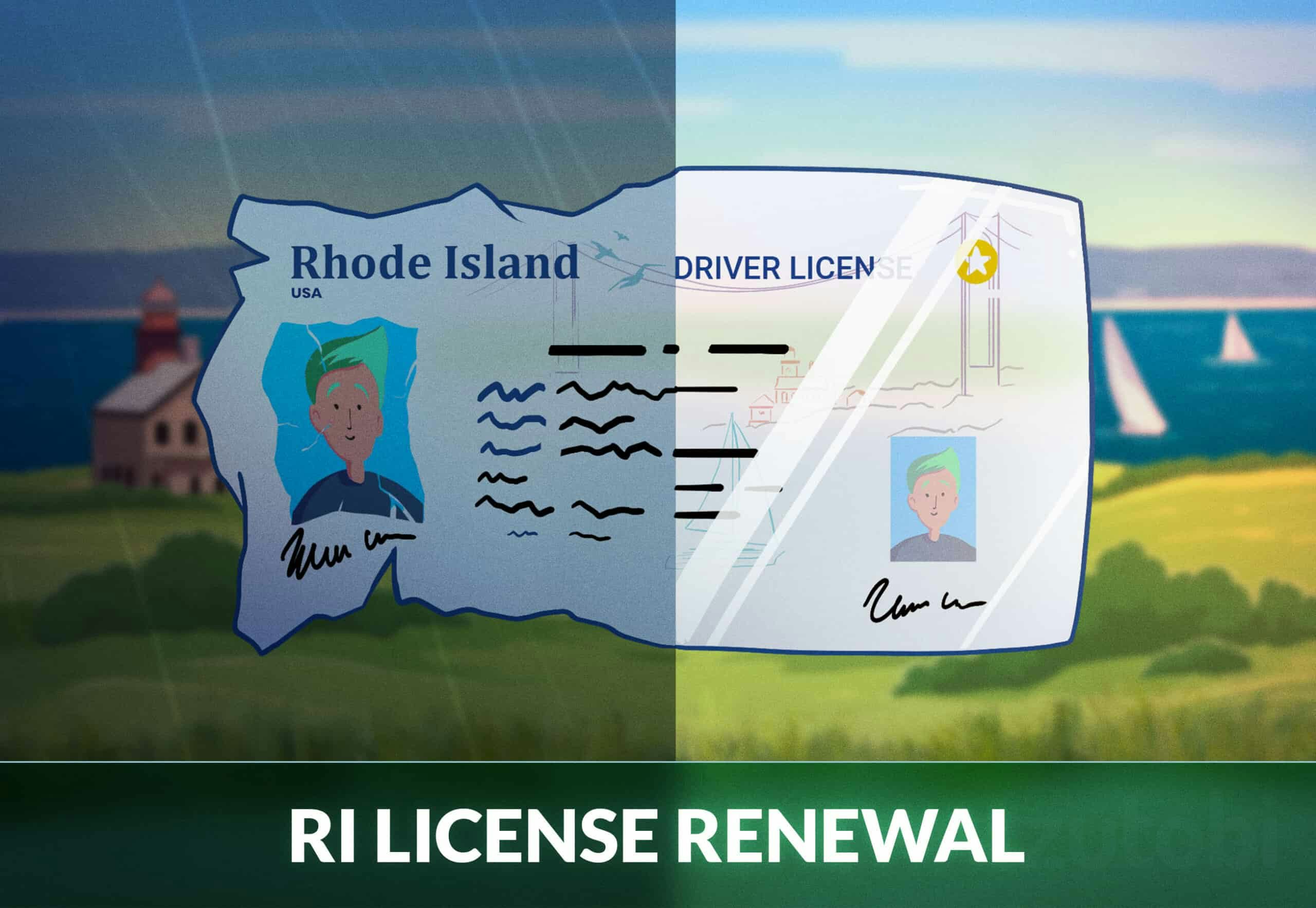 Rhode Island driver's license renewal
