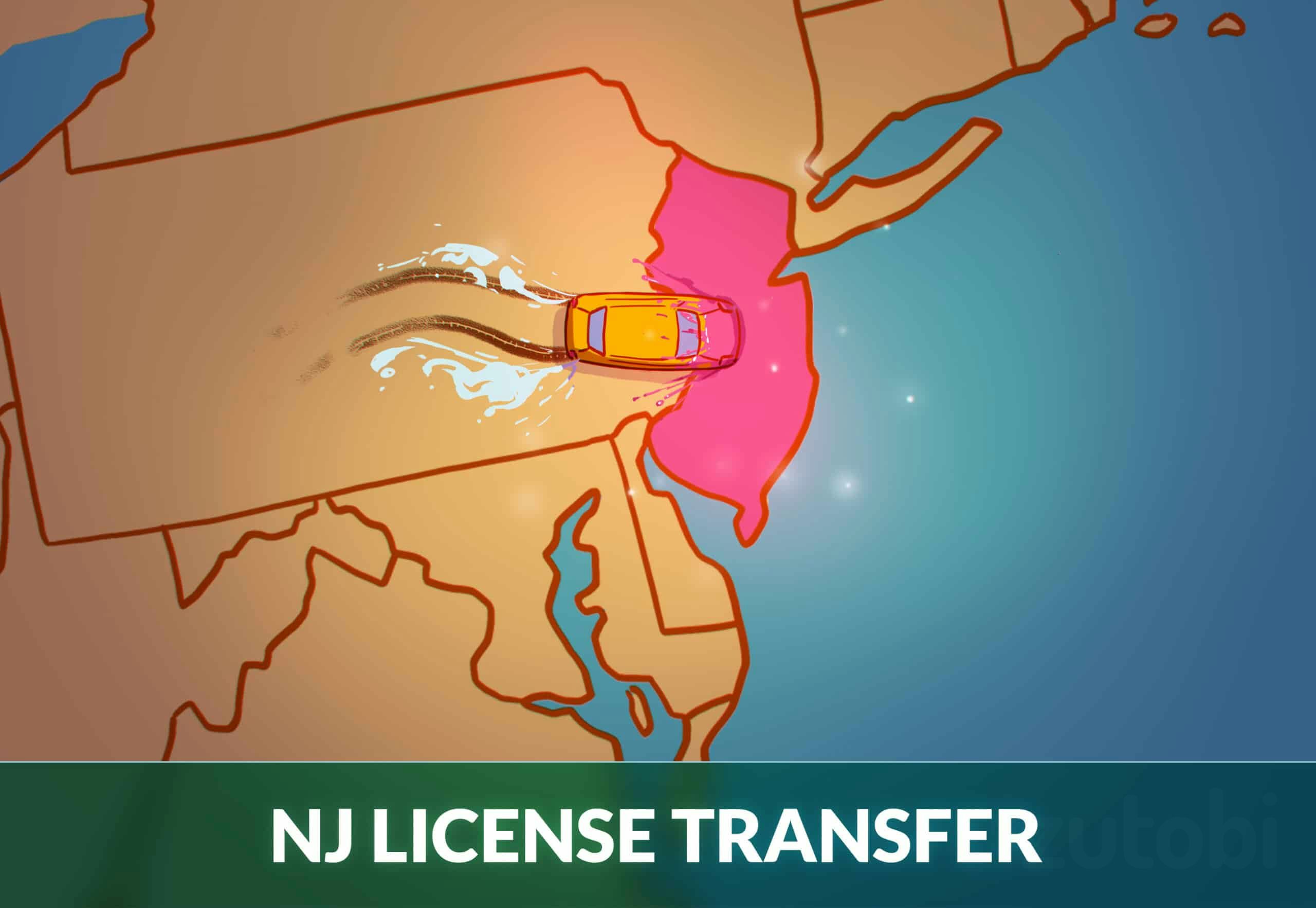Transfer drivers license to new jersey