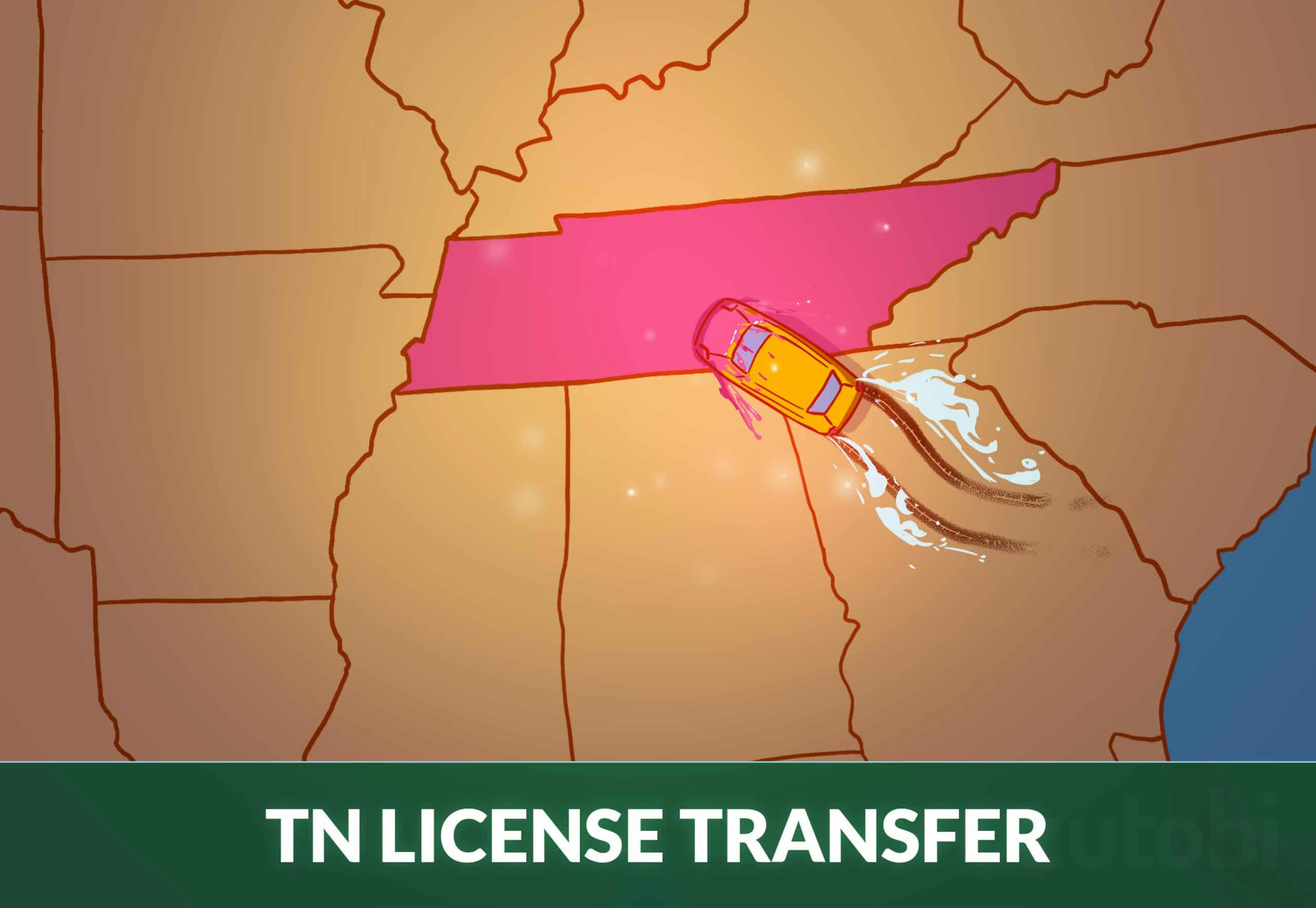 transfer driver license to Tennessee