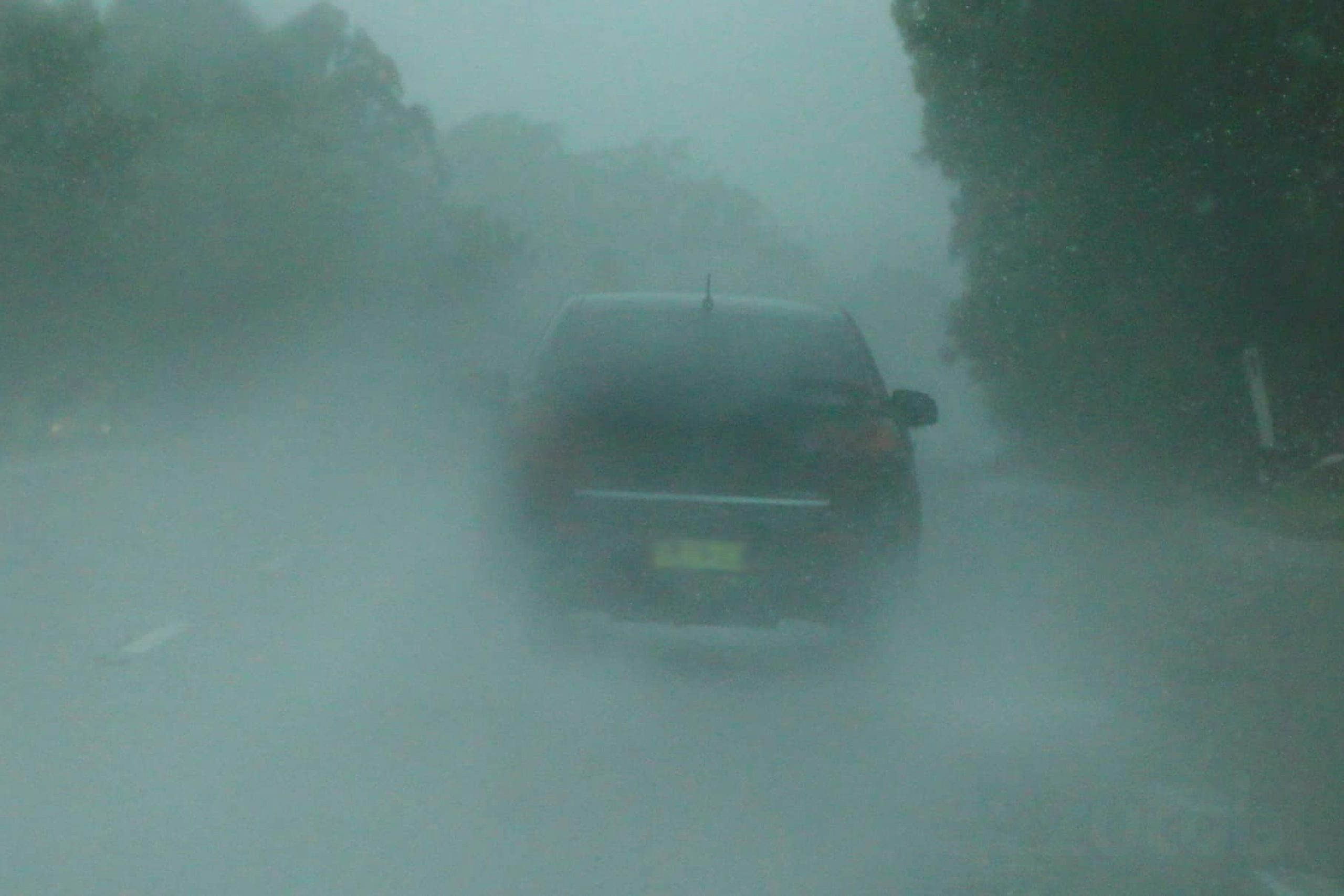 Consider the road conditions before driving. 