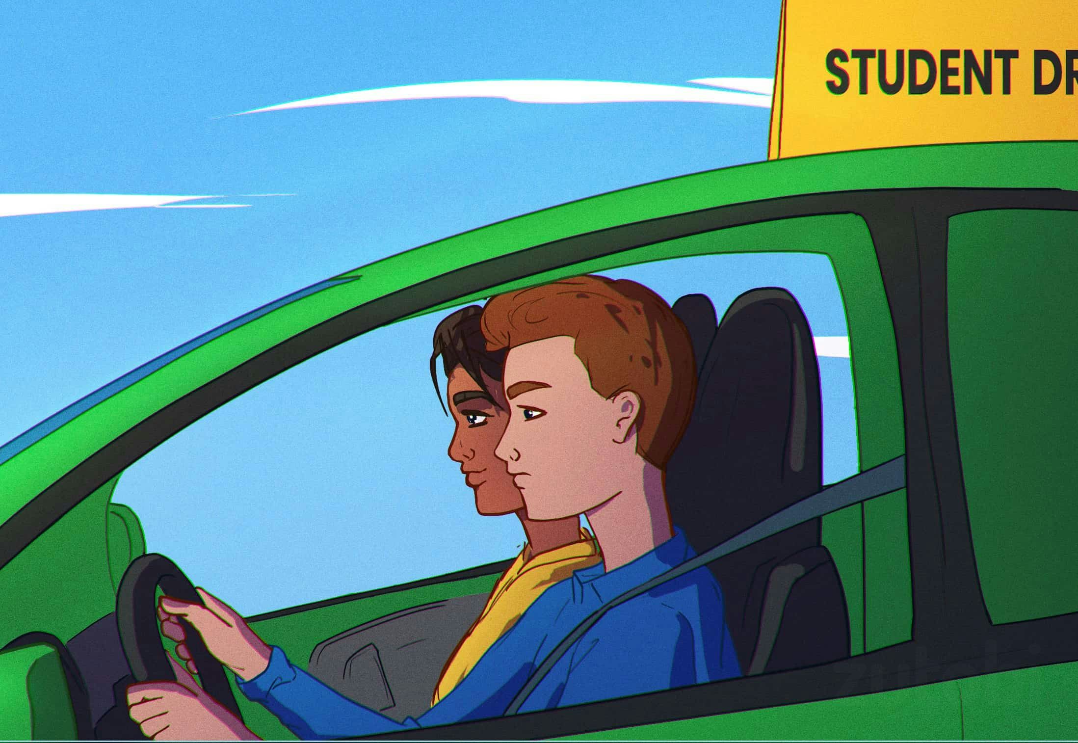 Driving instructors are usually better at identifying and helping you to correct your mistakes.