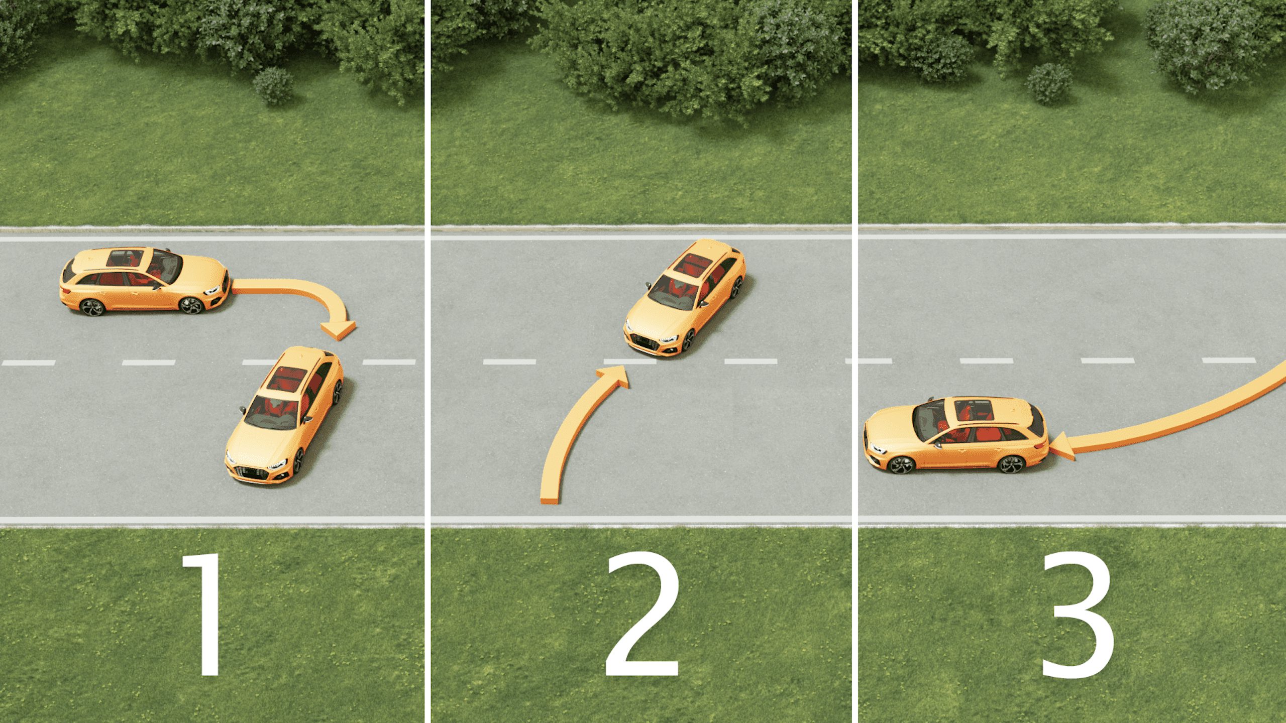 3 point turn